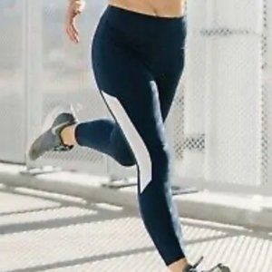 Zyia Black Primo Mesh Hi-rise 7/9 24" Leggings